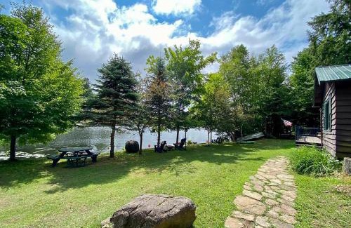 Saranac Lake House | Saranac Lakefront Cabin Fall Foliage Retreat