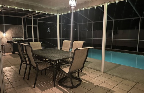 Pinecraft House | Sarasota's Family Friendly HEATED Pool Home Close to Siesta Key Beach