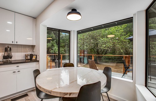 Anderson Island House | Scandinavian gem with large deck, AC, & Riviera Community Club access