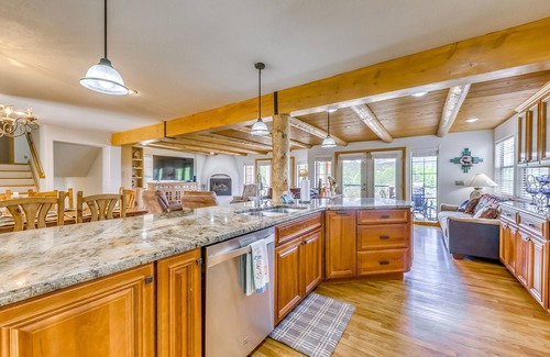 Alto House | Scenic Alto Getaway w/Mountain Views & Hot Tub!