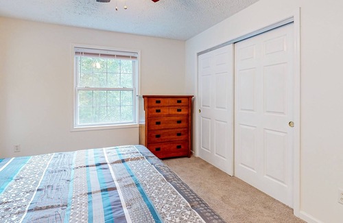 Mountain Springs House | Scenic dog-friendly escape with enclosed yard, fireplace, board games, W/D, & AC
