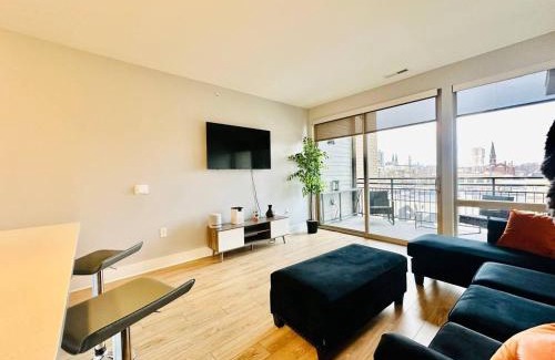 Cole-Noble District Apartment | Scenic Downtown Loft with Pool