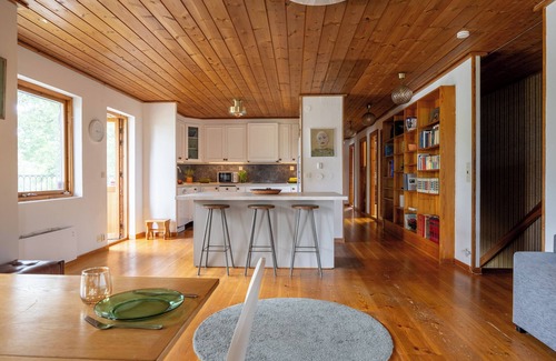 Huddinge Municipality House | Scenic Lakehouse near Stockholm with Sauna & Jetty