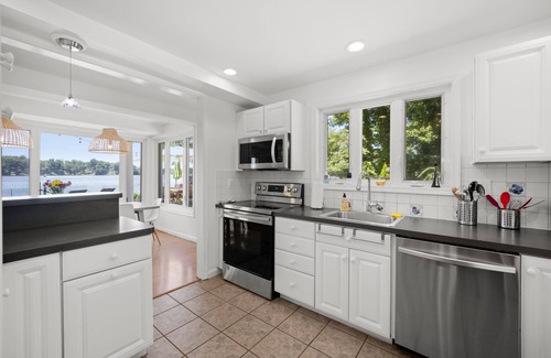 Cape St. John House | Scenic Waterfront Getaway with Private Pool and Dock Minutes from Annapolis