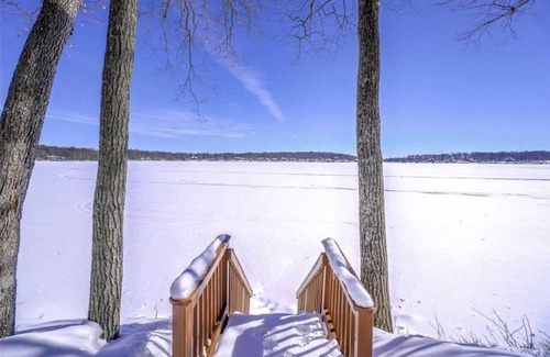 Hayward House | Scooter's Landing in Hinton Bay on Round Lake, the view is amazing!