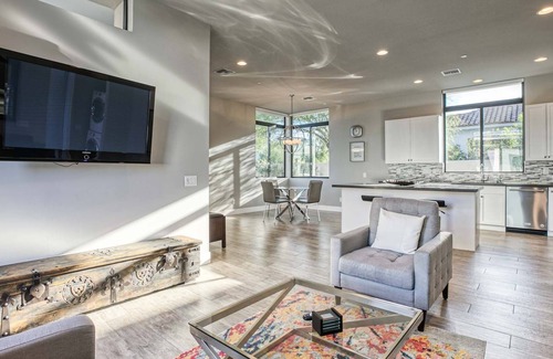 Adobe Ranch House | Scottsdale Sanctuary - Rooftop Views, Casita, Heated Pool & Luxe Outdoor Living