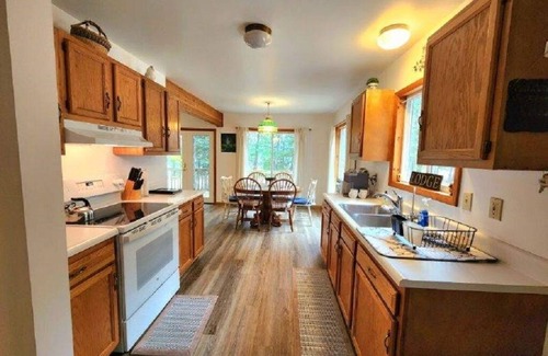 Kalkaska House | Screech Owl Lodge! Lake Front, close to trails and ready for your stay!