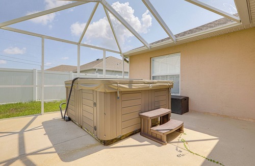 Port Saint Lucie House | Screened Patio & Hot Tub: Port St Lucie Home!