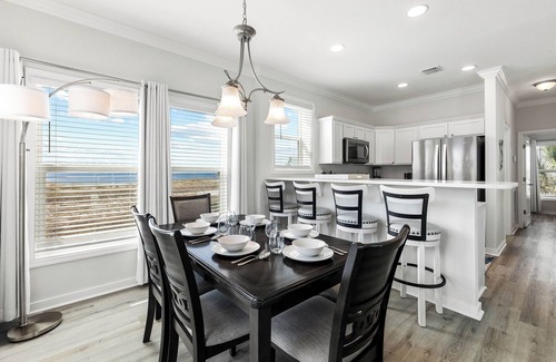 Mexico Beach House | Sea Breeze Siesta: Entire Beachfront Duplex! Mexico Beach, Steps from the Gulf!