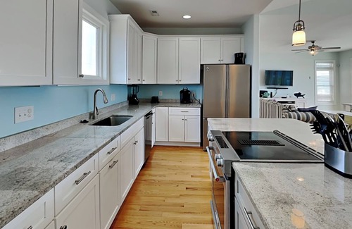 Ocean City Beach House | Sea For Miles | Oceanfront + Private Elevator!