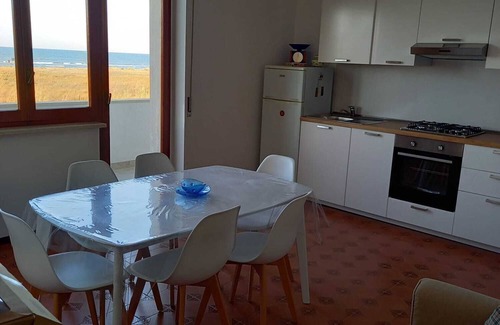 Marina di Vasto Apartment | Sea front apartment, fine sandy beach, trabocchi coast