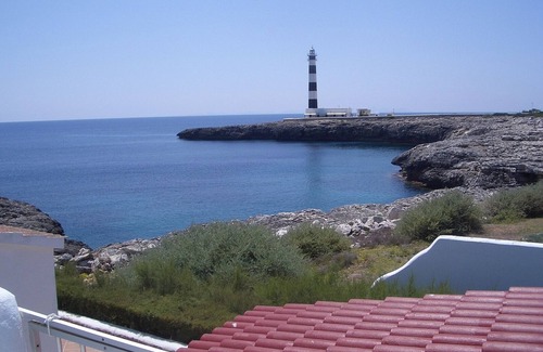 Cap d'Artrutx House | Sea Front Bungalow with 2 Bedrooms and 2 Bathrooms. Free Wifi.