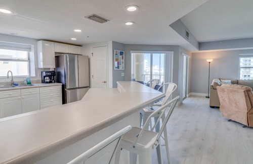 New Smyrna Beach Condo | Sea & Sky Retreat | 3BR Oceanwalk w/Ocean Views + Pool