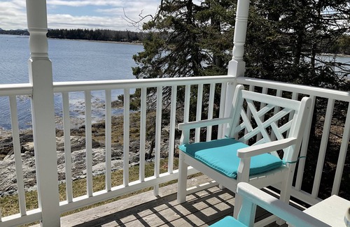 Hancock House | Sea Spray - Modern Oceanfront Cottage with Views of Cadillac Mountain & Acadia