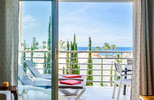Patio Apartment | Sea view Apartment with sunbathing Terrace & Pools