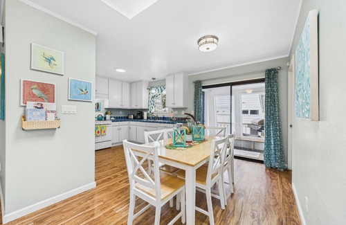 Shelter Cove House | Sea View at Shelter Cove! Ocean View! Game Room! Fireplace! Walk everywhere!