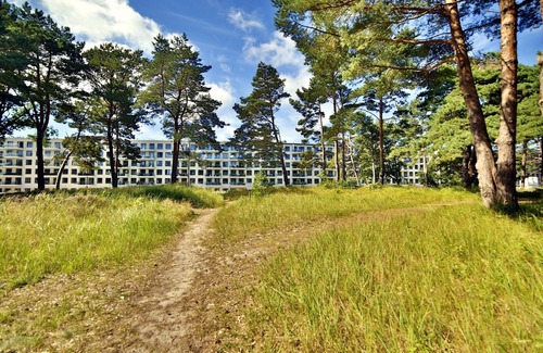 Prora Apartment | Sea view: Modern vacation apartment with Baltic Sea view in Prora for 4 people