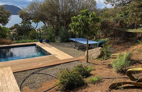 Cala Rossa Villa | Sea view villa 50m from the beach, heated pool in Cala Rossa estate