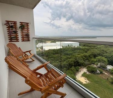 La Boquilla Apartment | Sea view with private balcony