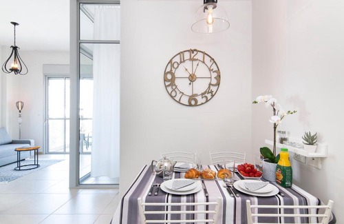 Kerem HaTeimanim Apartment | Sea view with Terrasse TOP Comfort - 5 stars