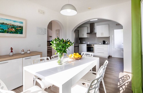 Sant Jaume Mediterrani Villa | Sea views villa with Air Conditioning, close to the beach, private pool and free WIFI