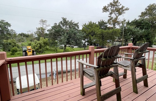 Ocracoke House | SeaClusion I and SeaClusion II: Centrally located, perfect for biking or walking