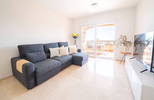 Las Lagunas Apartment | Seafront apartment with spectacular views, massive rooftop terrace, and jacuzzi