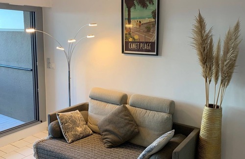 La Cote Radieuse Condo | Seafront apartment, no road to cross. Exceptional view, 10 m2 terrace