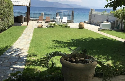 Longos Villa | Seafront villa 'My Beach House'