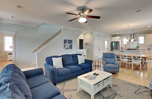 Kure Beach House | Seahorse by the Sea | Modern Comforts, Outdoor Living + Beach Access