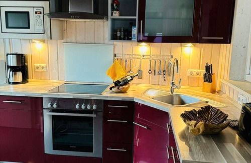 Wesselburenerkoog House | Sealect-Hus 5 direkt an der Nordsee nahe St. Peter Ording - mit Sauna, Whirlpool und Kamin