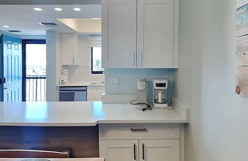 Mid Island Condo | Seaside 205 | Renovated Gulf-Front Condo w/Pool, Beach Access + Views