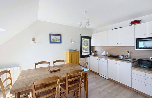 Jullouville Apartment | Seaside apartment, 1 bedroom, sleeps 4, private parking