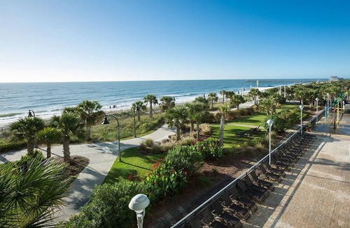 Downtown Myrtle Beach Apartment | Seaside Escape: Oceanfront Room on Myrtle Beach