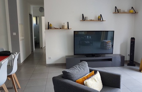 Verghia Apartment | Seaside, new T4, 3 bedrooms, terrace, swimming pool