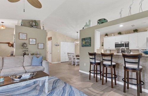 Englewood House | Seaside Sanctuary, coastal home, private beach access and golf cart pick up to restaurants