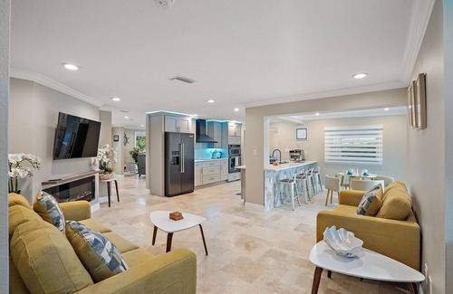 Clearwater House | Seaside Serenity Waterfront: Heated Pool & Hot Tub available as an option