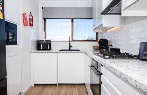 Henley Beach South Apartment | Seaside Smart Home Coastal Chic at Henley Beach