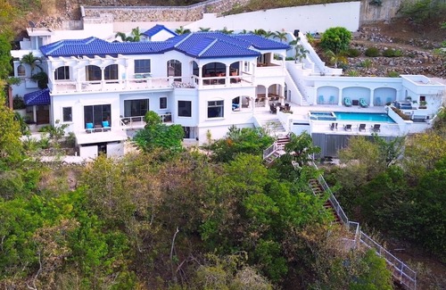 Estate Hansen Bay Villa | Seaside St John Villa - Amazing View, Amazing Pool & 2 min walk to Private Beach