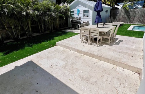 Anglers Park House | Seasonal Key Largo Retreat with Private Pool, Tiki Hut & Beach Access