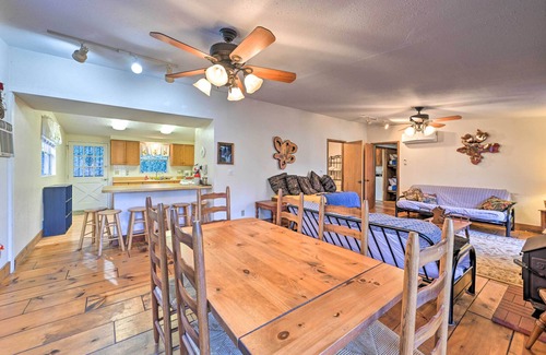 Bryson City Cottage | Secluded Bryson City Home w/Deck, Steps to Creek!