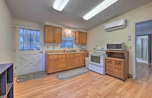 Bryson City Cottage | Secluded Bryson City Home w/Deck, Steps to Creek!