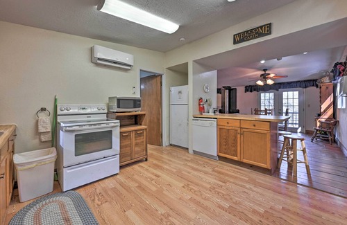 Bryson City Cottage | Secluded Bryson City Home w/Deck, Steps to Creek!