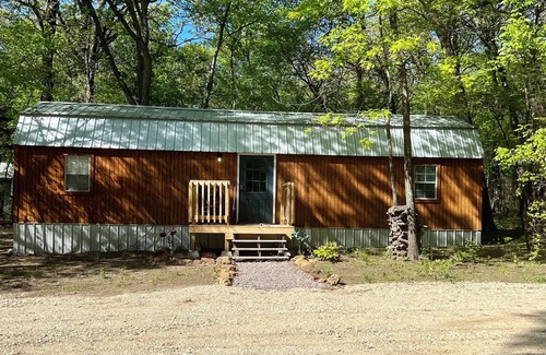 Kingston Cabin | Secluded cabin in the woods with a loft on 25 acres with private walking trails.