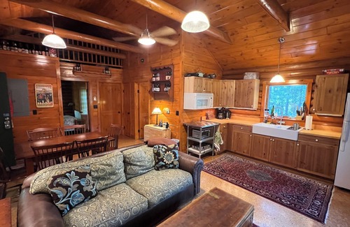 Pine County Cabin | Secluded cabin in the woods on 2000 feet of shoreline. No neighbors.