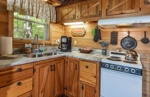 Lake Toxaway Cabin | Secluded Cabin w/Fire Pit and Pickleball