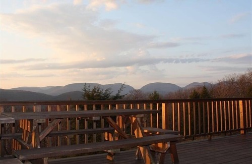 Glenford Cabin | Secluded Catskill Mountain Log Cabin, Breathtaking Vista, Private, Relaxing