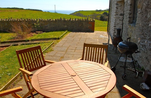 Chillington House | Secluded East Prawle Barn Down A Private Track With Un-interrupted Sea Views