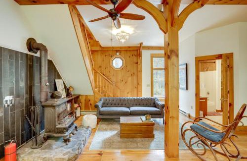 Hawley House | Secluded Family Getaway with On-Site Creek in Hawley