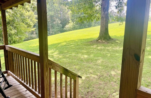Elkin Cabin | Secluded farm cabin-private 100 acre retreat in Yadkin Valley Wine region